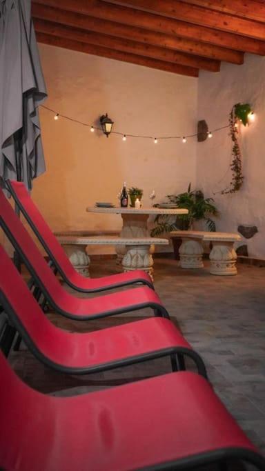 Casa La Plaza Villa San Bartolome Bagian luar foto