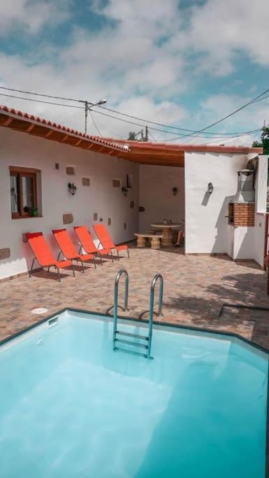 Casa La Plaza Villa San Bartolome Bagian luar foto