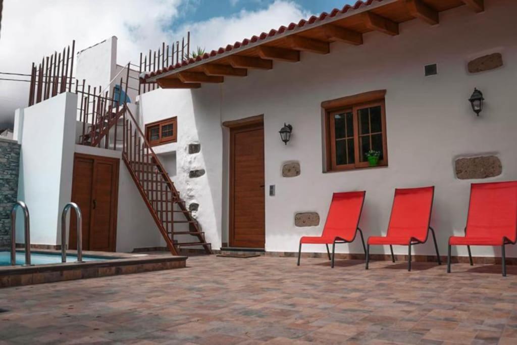 Casa La Plaza Villa San Bartolome Bagian luar foto