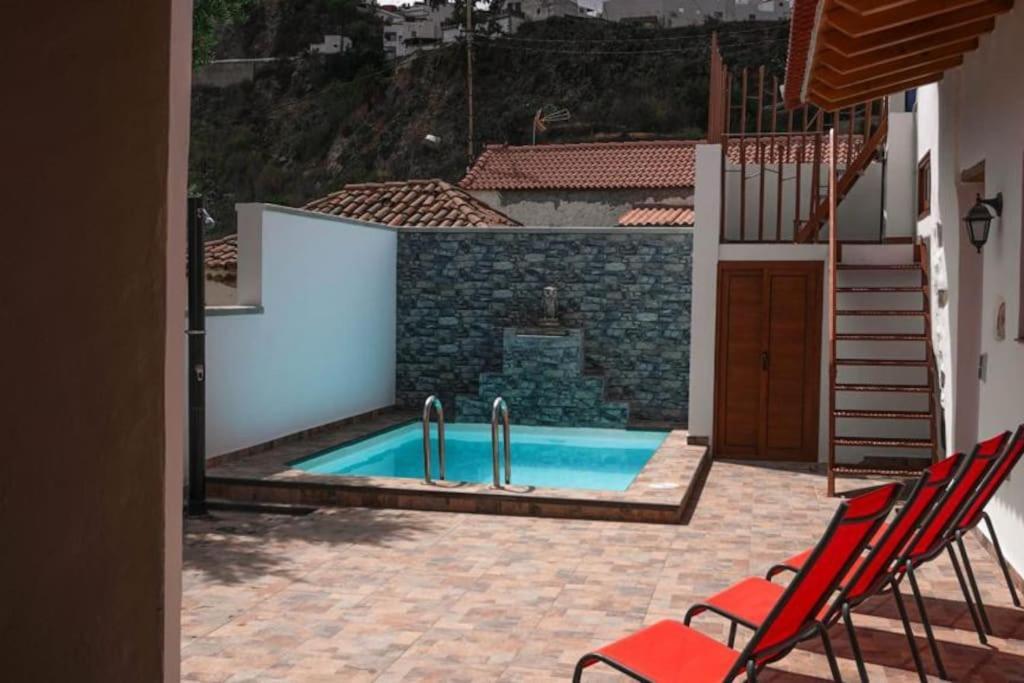 Casa La Plaza Villa San Bartolome Bagian luar foto